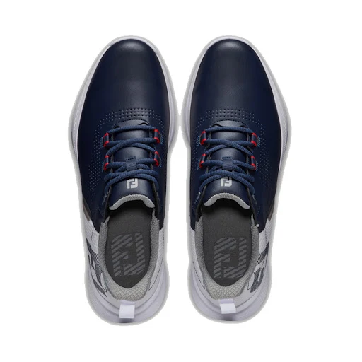 Giày nam Footjoy 554 (Trắng, xanh navy, 8)