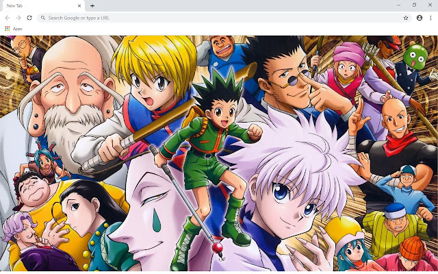 Hunter x Hunter Wallpapers and New Tab