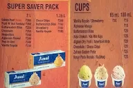 Frozen Spoon Amul Ice Cream Parlor menu 3