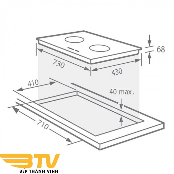 Bếp Từ Giovani GC-73022TSC