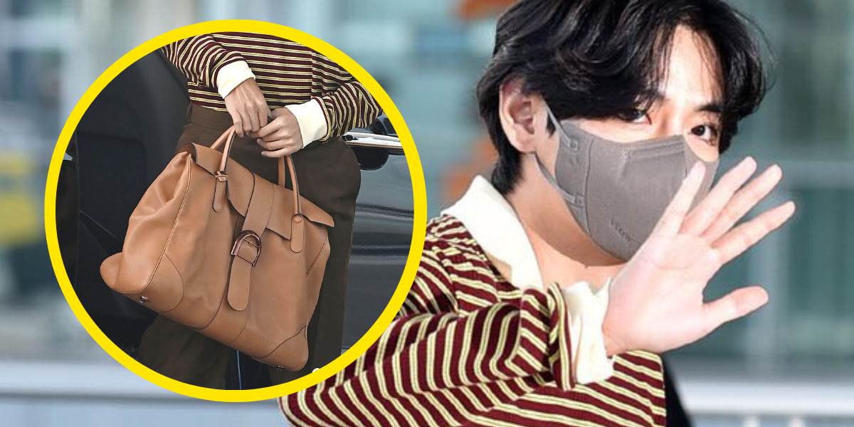 BTS's V Rocks An Exclusive, Unreleased Outfit From Louis Vuitton At The  Airport - Koreaboo