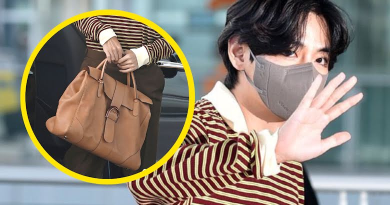 airport bts v bag