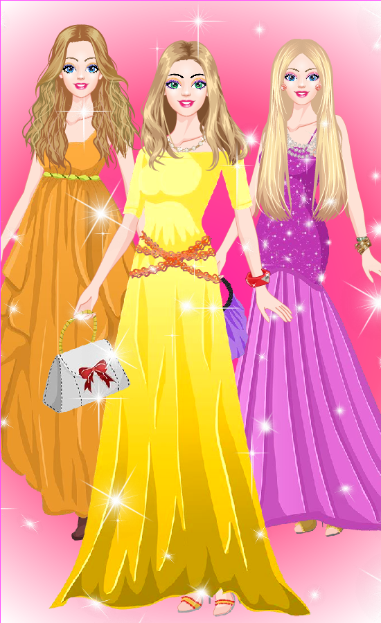 Princess prom dress up games