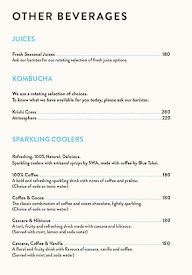 Blue Tokai Coffee Roasters menu 3