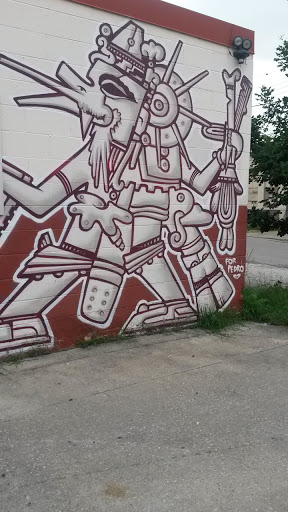 Mayan Mural at PikNik