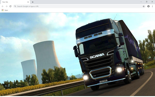 Euro Truck Simulator 2 Wallpapers and New Tab