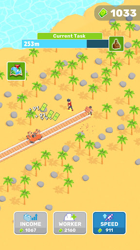 Screenshot Railway Express 3D - Idle Game