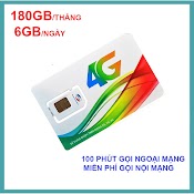 Sim Viettel 4G V150N 6Gb/Ngày (180Gb/Tháng)+ 50 Phút Gọi Ngoại Mạng + Miễn Phí Gọi Nội Mạng Chỉ Với 150K/Tháng