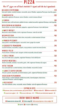 Jamie's Pizzeria By Jamie Oliver menu 2