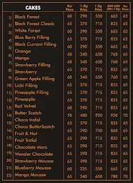 Amma Pastries Karnataka menu 1