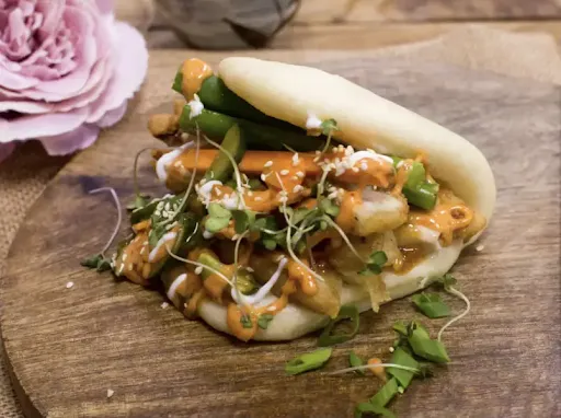 Crispy Prawns Bao ( 3 Pcs )