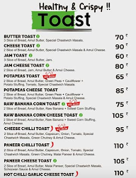 Chaatwich menu 3