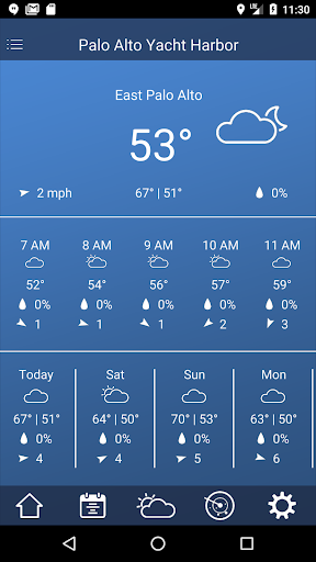 Screenshot Tide Charts