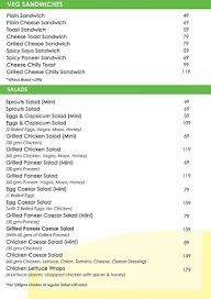 Healthy Bites menu 2