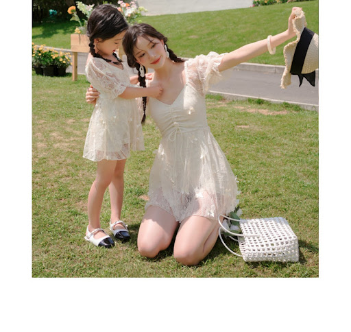 Title 8, New parent-child swimsuits designed to show thi...