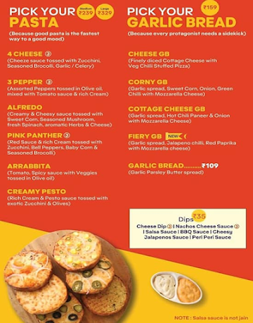 Cheelizza - India Ka Pizza menu 