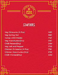 Jacky Chings menu 1