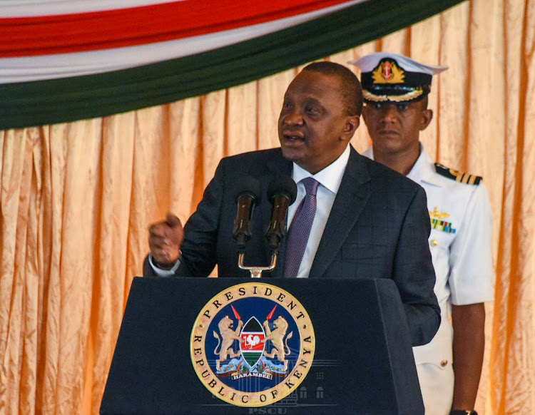 President Uhuru Kenyatta.