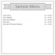 Sufiyana Irani Chai menu 2