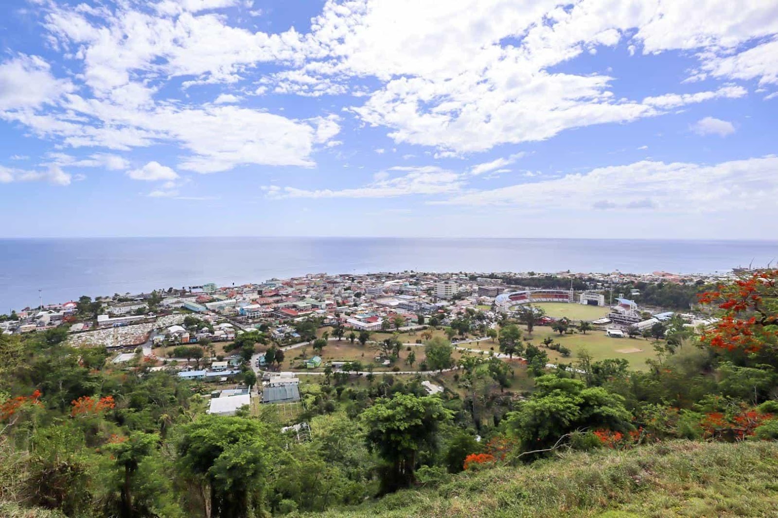 Morne Bruce Viewpoint Roseau Dominica | The Wandering Quinn Travel Blog