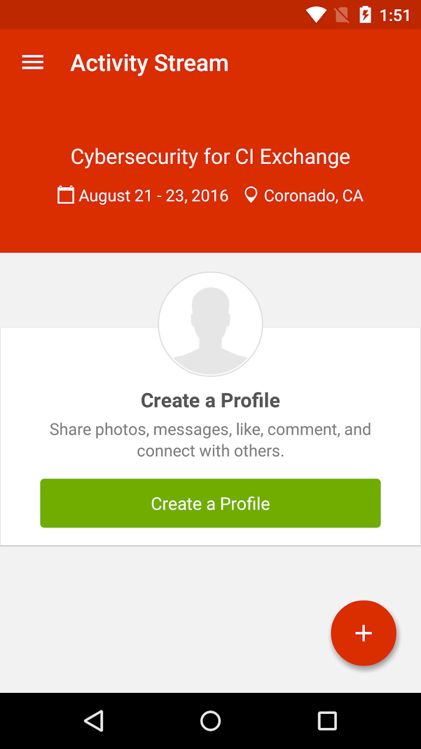 Cybersecurity CI Exchange Screen 2