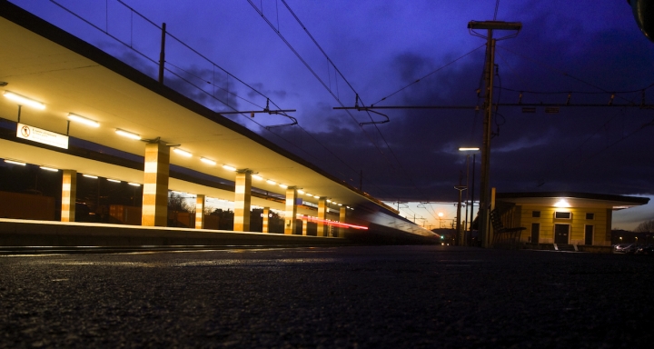 Treno in partenza al binario 4... di setteste