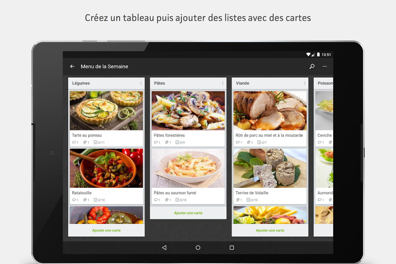   Trello – Capture d'écran 