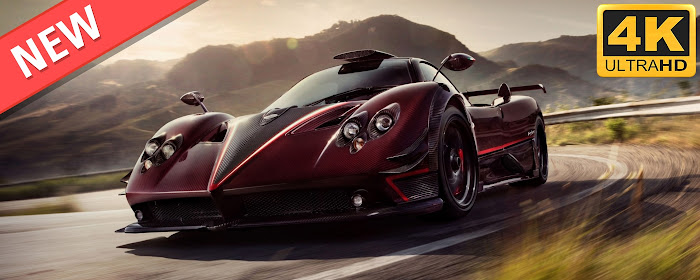 Pagani HD Wallpapers New Tab Super Cars Theme marquee promo image