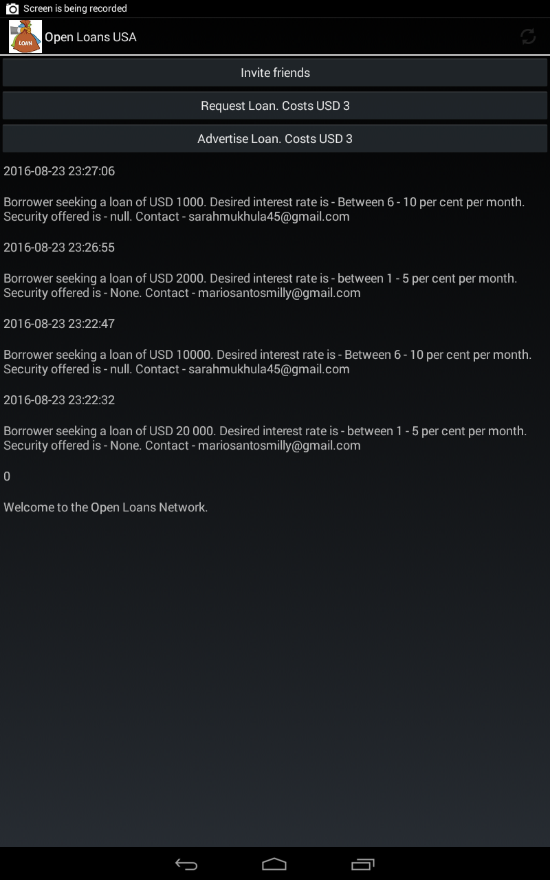 Open Loans Rwanda Screen 2