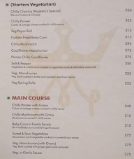 The Majestic menu 7