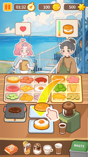Screenshot Burger Cooking Dash