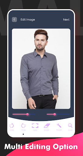 Man Formal Shirt Photo Suit Editor