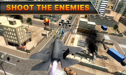 無料动作Appのジェット戦闘機ロボット大戦|記事Game