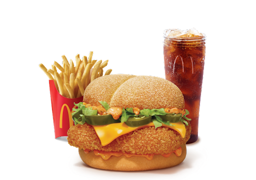 McSpicy Premium Burger Veg Combo