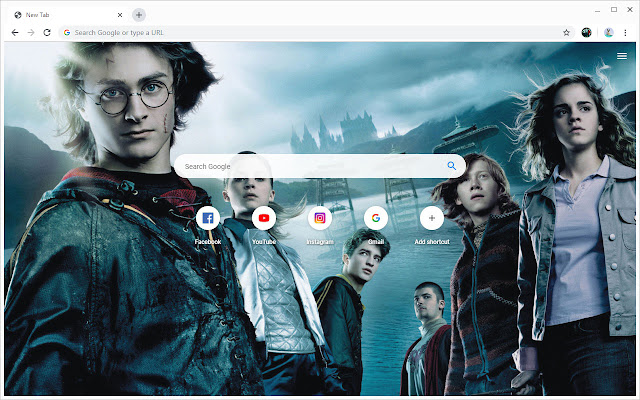 Harry Potter Hintergrundbilder Neuer Tab