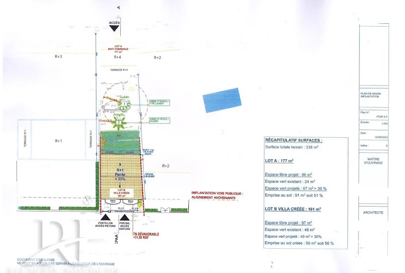  Vente Terrain à bâtir - à Cannes (06400) 