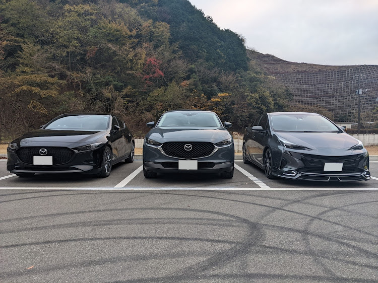 MAZDA3のCX-30・50プリウス・車が好きな人と繋がりたい・直方イオンモール・鳴淵ダムに関するカスタム事例の投稿画像5枚目