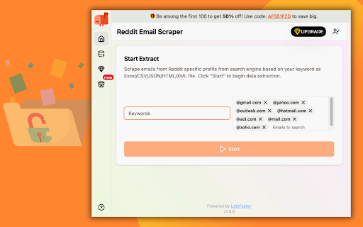 Парсер электронной почты Reddit