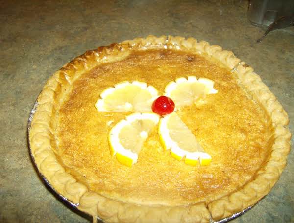 LEMON CHESS PIE_image