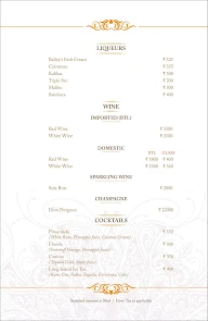 Sanadige - Goldfinch Hotel menu 4