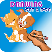 How To Draw Cat & Dog  Icon