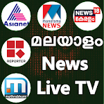 Cover Image of Download Malayalam News Live TV | Kerala News Live TV 9 APK