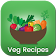 7500+ Veg Recipes Free icon