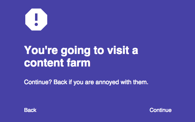 Content Farm Blocker Preview image 1