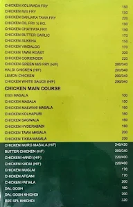 Samruddhi Palace menu 6