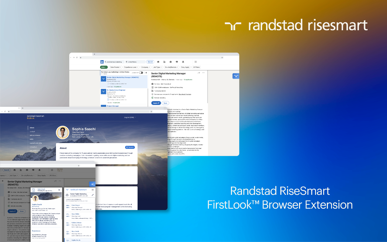 Randstad RiseSmart Browser Extension Preview image 1