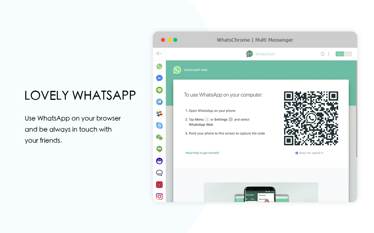 Green Multi Messenger for WhatsApp Preview image 3