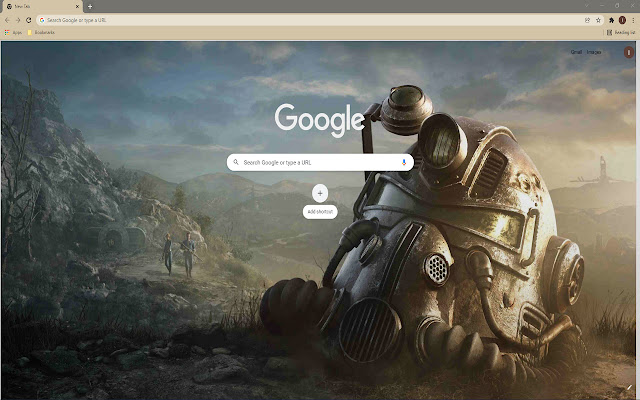 Fallout HD Wallpaper Theme chrome extension