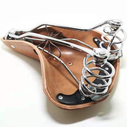 Title 6, Cowhide Mountain Bike Seat, exceptional comfort...