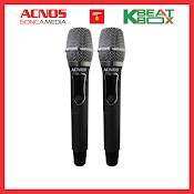 Micro Không Dây Uhf Acnos Ka05 (Micro Rời - 1 Cặp) [Hàng Chính Hãng]